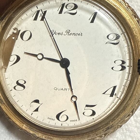 Vintage - Swiss Made - JC Penny Mechanical Wind Up Pocket Watch - Duck Hunt Dog - Picture 3 of 16